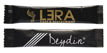 Baskılı stick şeker özel logo baskı örneği