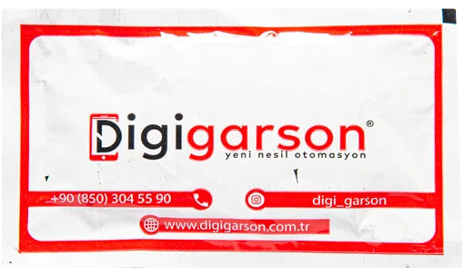 Digigarson — baskılı ıslak mendil baskı örneği