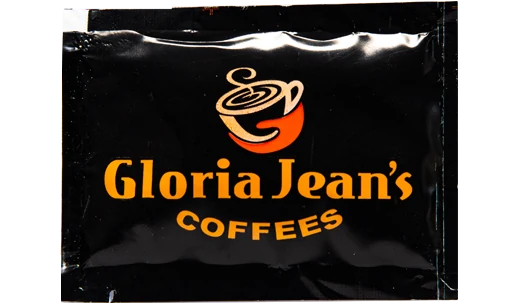 Gloria Jean’s — baskılı ıslak mendil baskı örneği