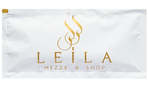 Leila — baskılı ıslak mendil baskı örneği
