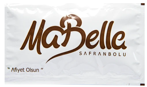MaBelle Safranbolu — baskılı ıslak mendil baskı örneği