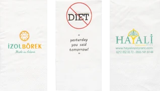 Peçeteler / toplu baskı örnekleri — baskılı peçete baskı örneği