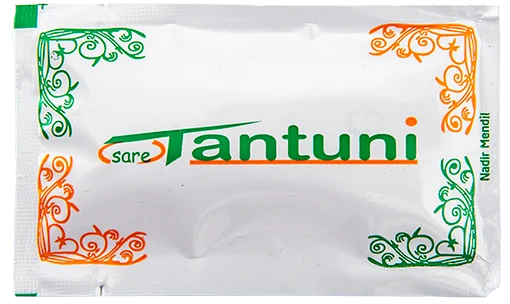 Sare Tantuni / ön yüz — baskılı ıslak mendil baskı örneği
