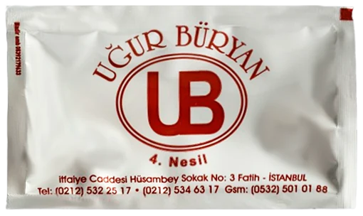 Uğur Büryan — baskılı ıslak mendil baskı örneği