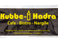 Kubbe Hadra Cafe Bistro Nargile, Sarı Siyah Islak Mendil Nadir Ambalaj Islak Mendil