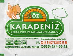 Öz Karadeniz Kebap Pide ve Lahmacun Salonu, Islak Mendil