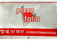 Pizza Logo Baskılı Islak Mendil Nadir Ambalaj Islak Mendil